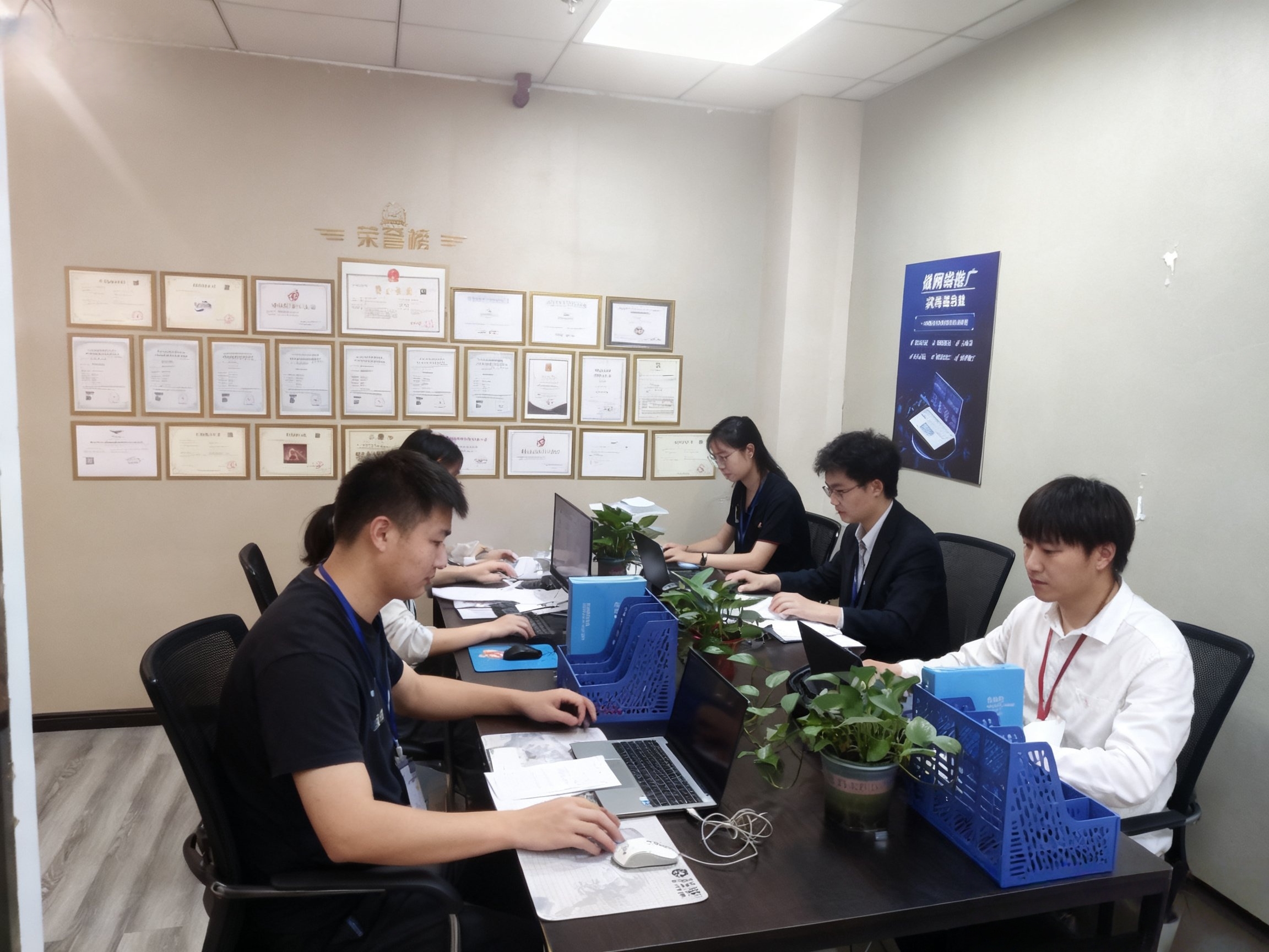 网推传媒有限公司公司实拍环境照片